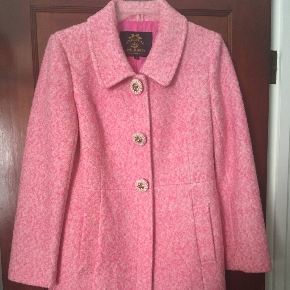 Pink Hell Bunny Lulu Coat S